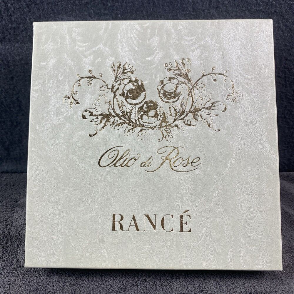 Rance 1795 Olio di Rose Fine Soaps 6 Bars Gift Bx Italy Luxury Neiman Marcus NIB
